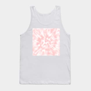 Peach Tie Dye, Coral Tie Dye Tank Top